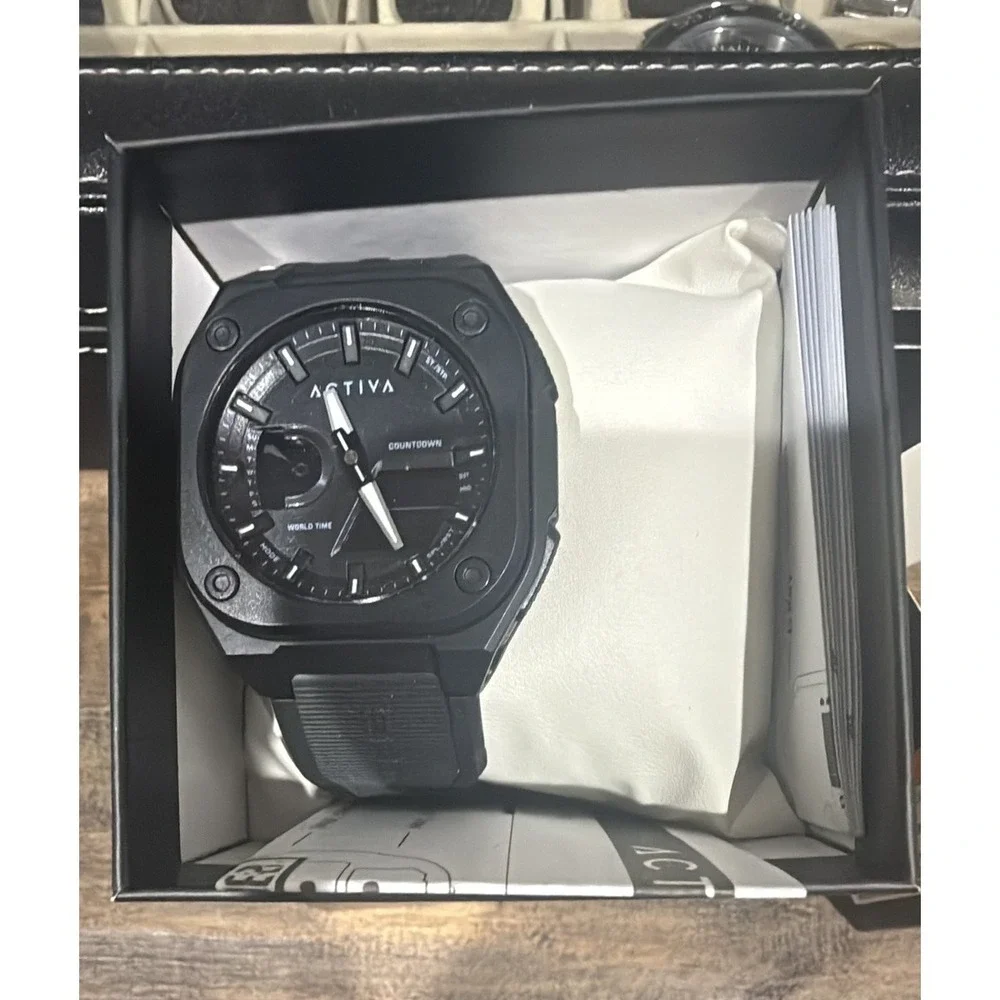 Activa World Time Analog-Digital Watch